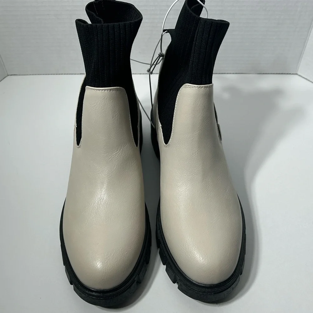 London Rag Faux Leather Boots  Size 9 - Picture 2 of 8